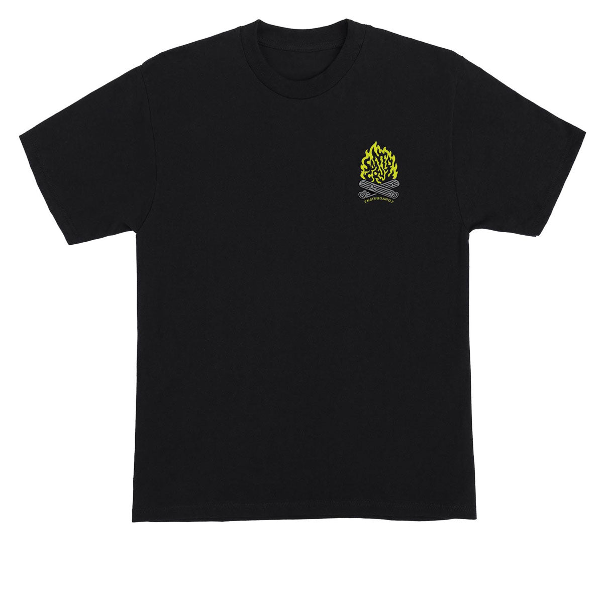 Santa Cruz Campfire T-Shirt - Black image 2