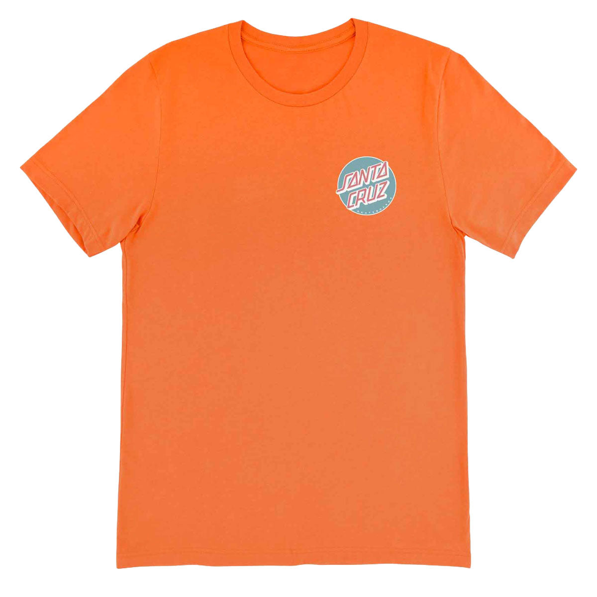 Santa Cruz Womens Other Dot Chest Relaxed T-Shirt - Burnt Orange image 1