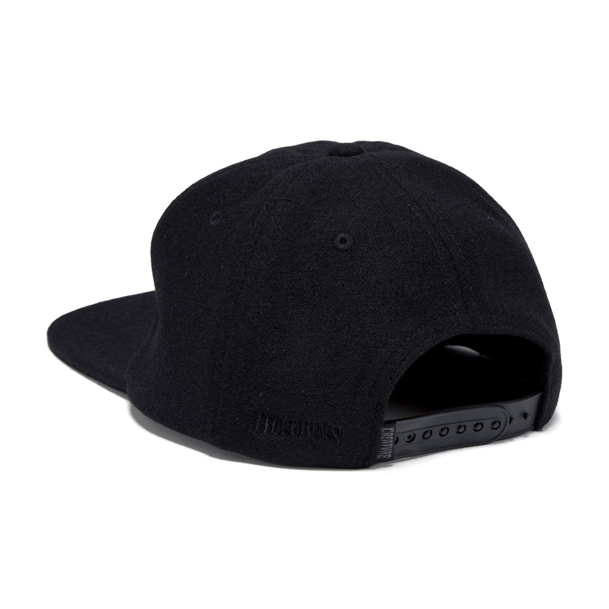 Creature Drop Out Snapback Hat - Black image 2