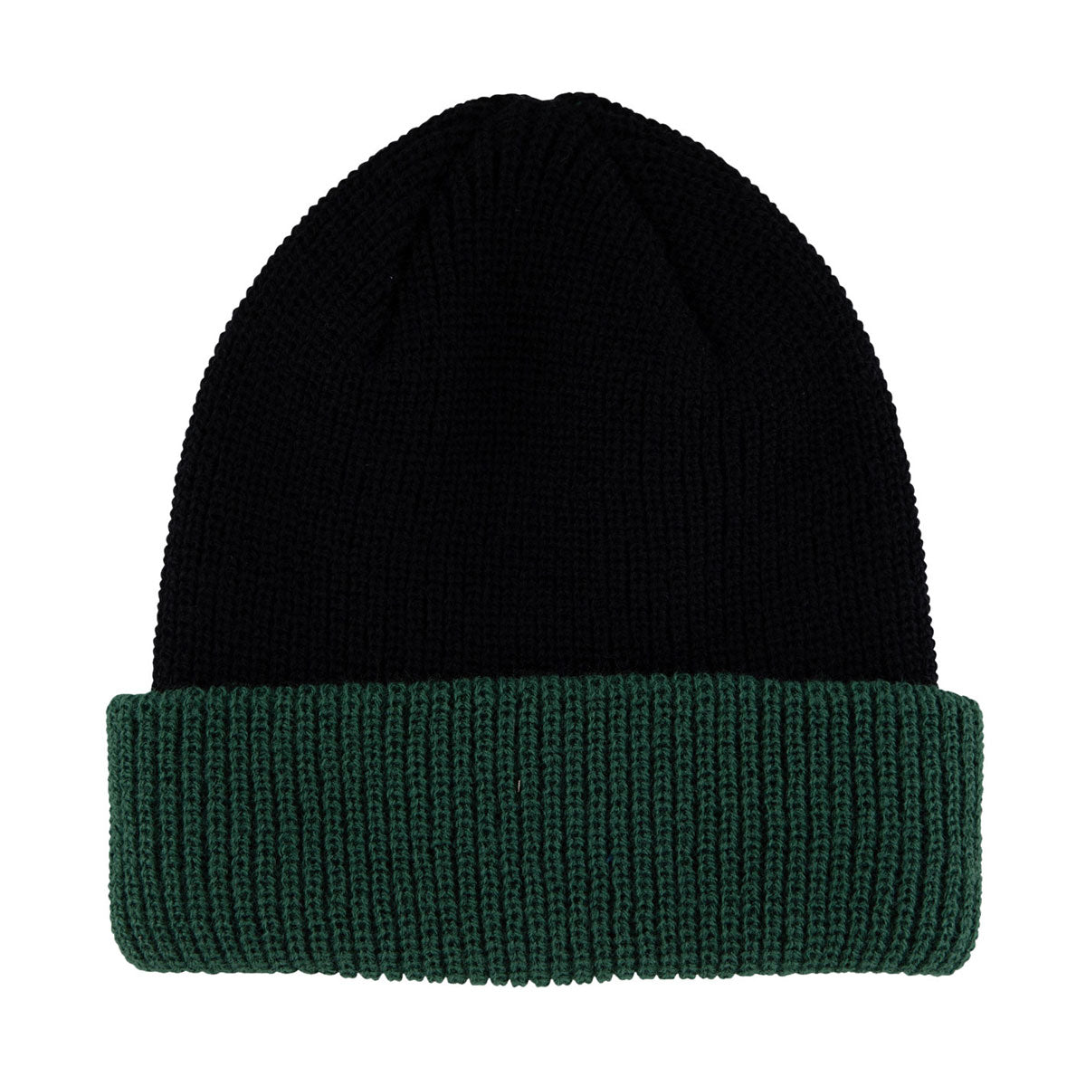 Creature Bonehead Label Long Shoreman Beanie - Black/Green image 2