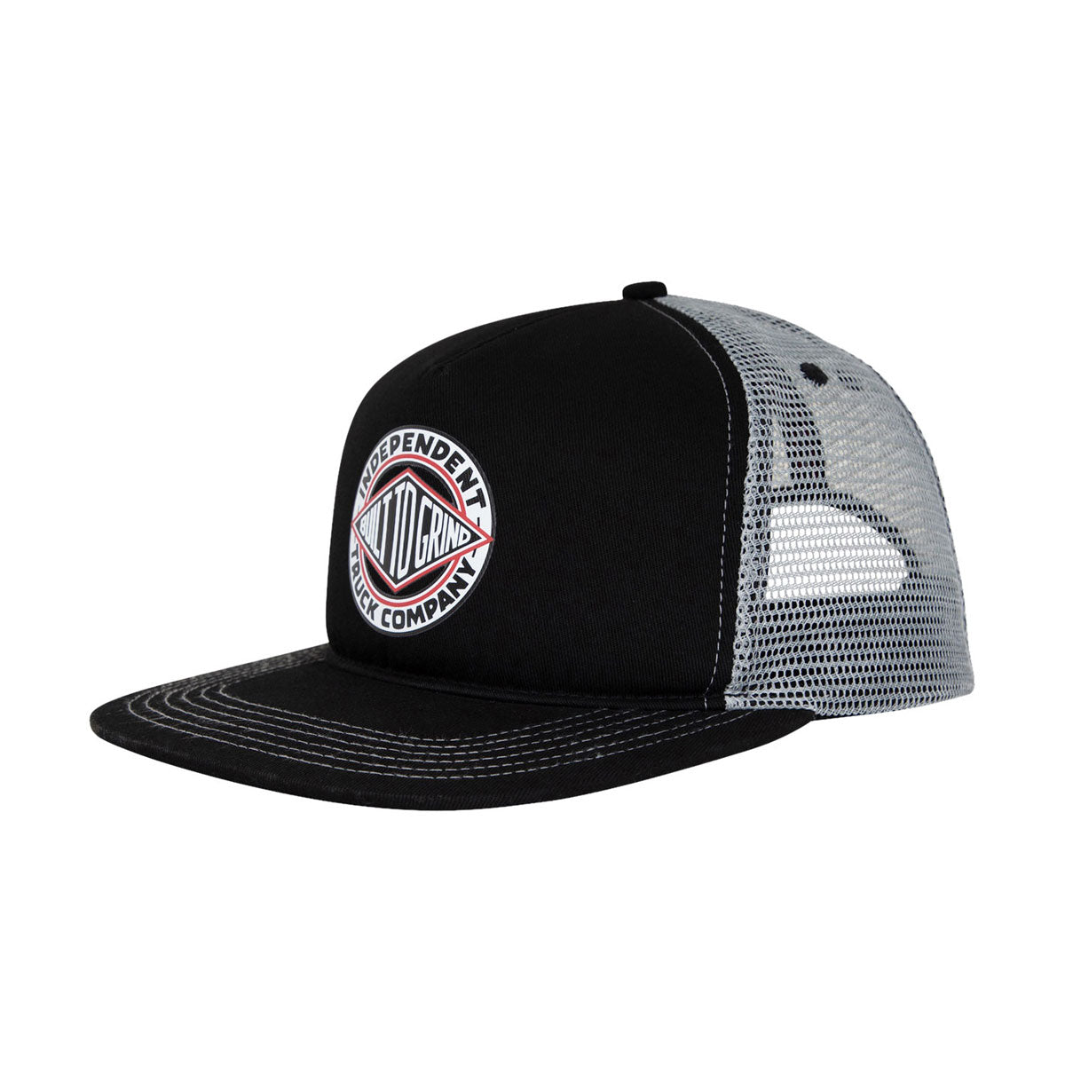 Independent BTG Summit Trucker Hat - Black/Grey Contrast image 1