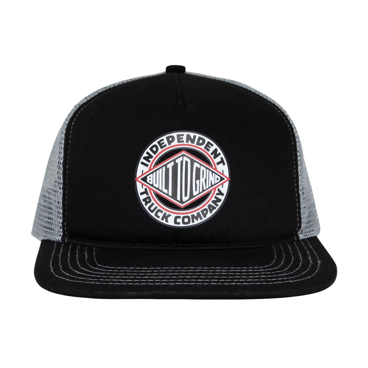 Independent BTG Summit Trucker Hat - Black/Grey Contrast image 3