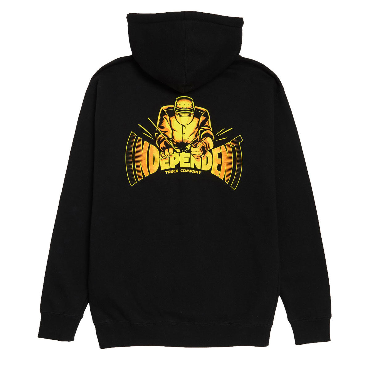 Independent Manufactured Span Zip Up Hoodie - Black image 2