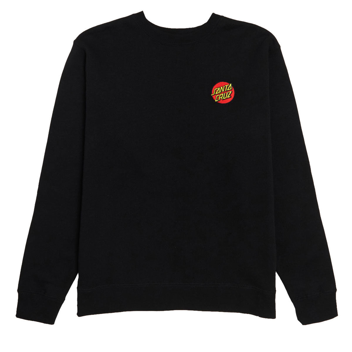 Santa Cruz Cruz Embroidered Sweatshirt - Black image 1