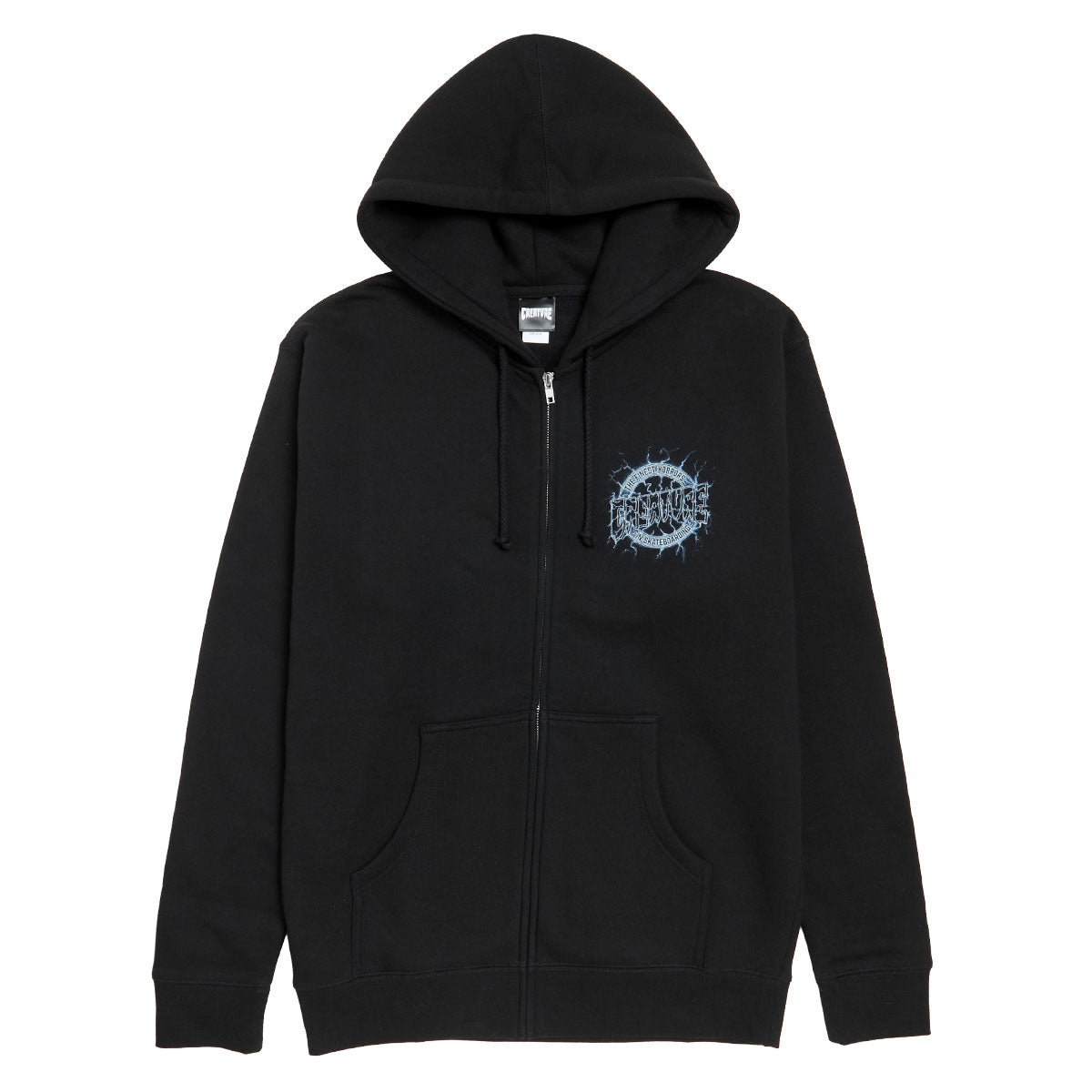 Creature Finest Strike Zip Up Hoodie - Black image 1