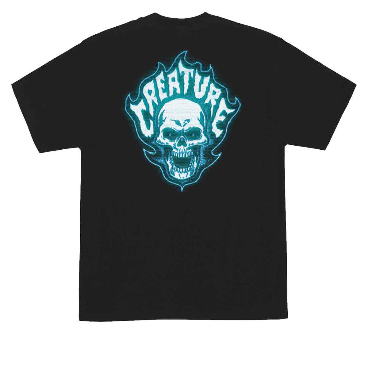 Creature Bonehead Glitch T-Shirt - Charcoal image 1