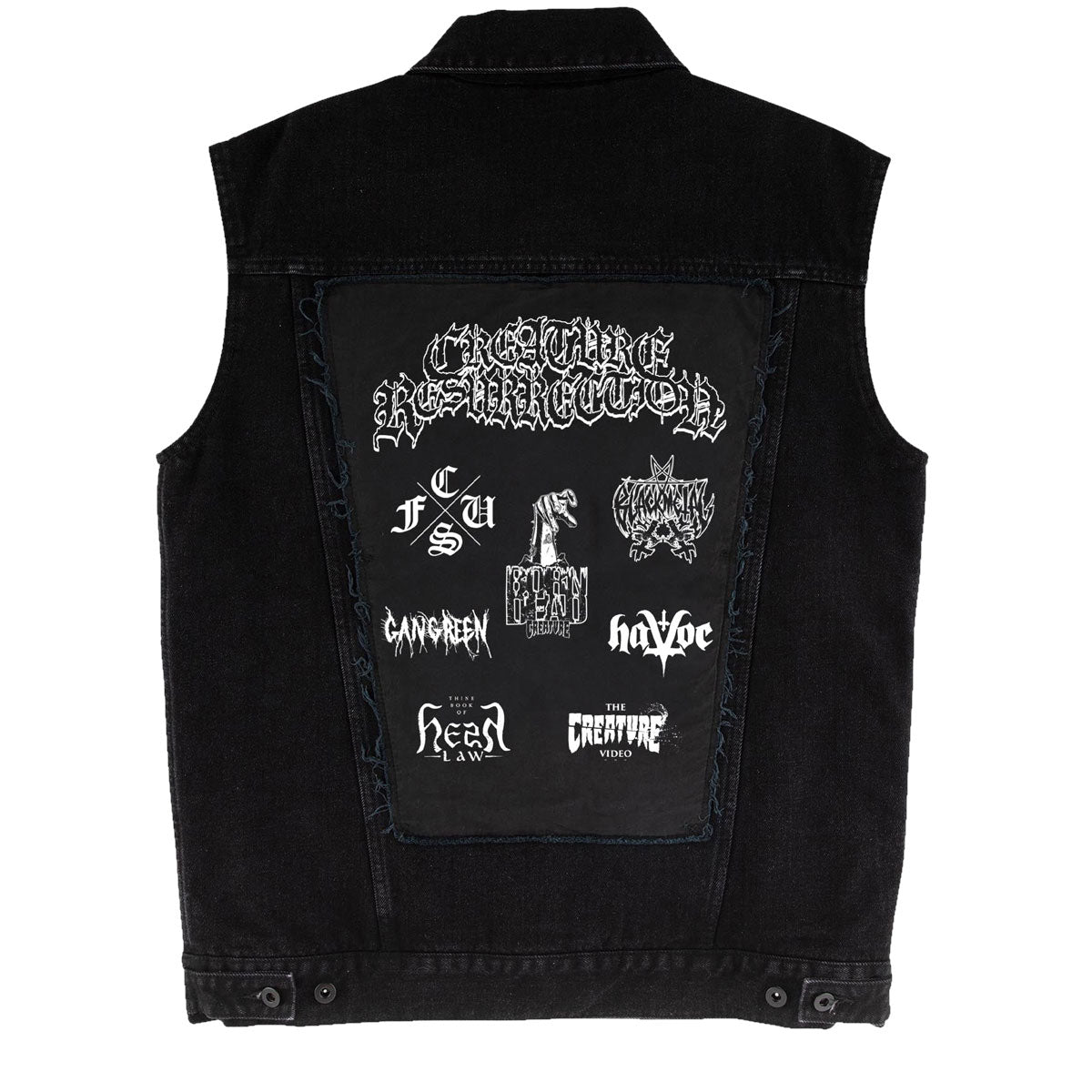 Creature Resurrection Vest - Black image 2