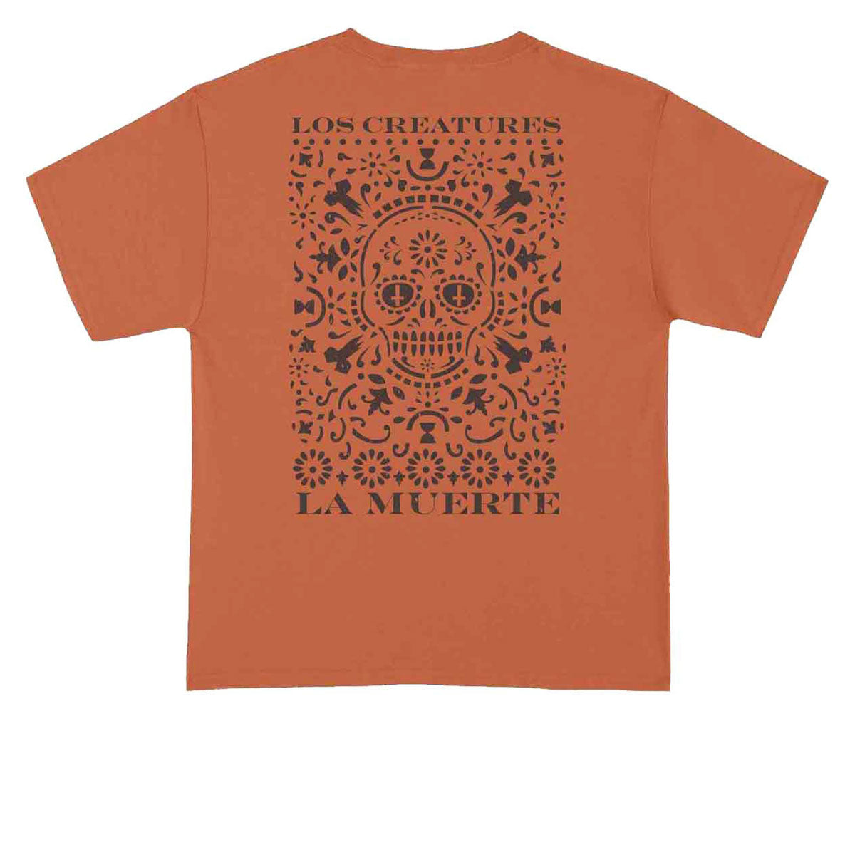Creature La Muerta Relic T-Shirt - Texas Orange image 1