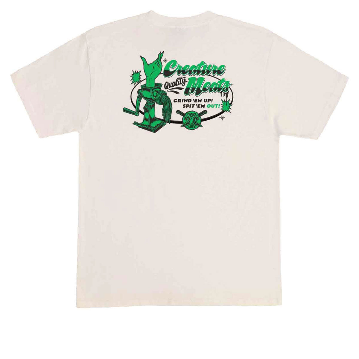 Creature Meat Grinder T-Shirt - Natural image 1