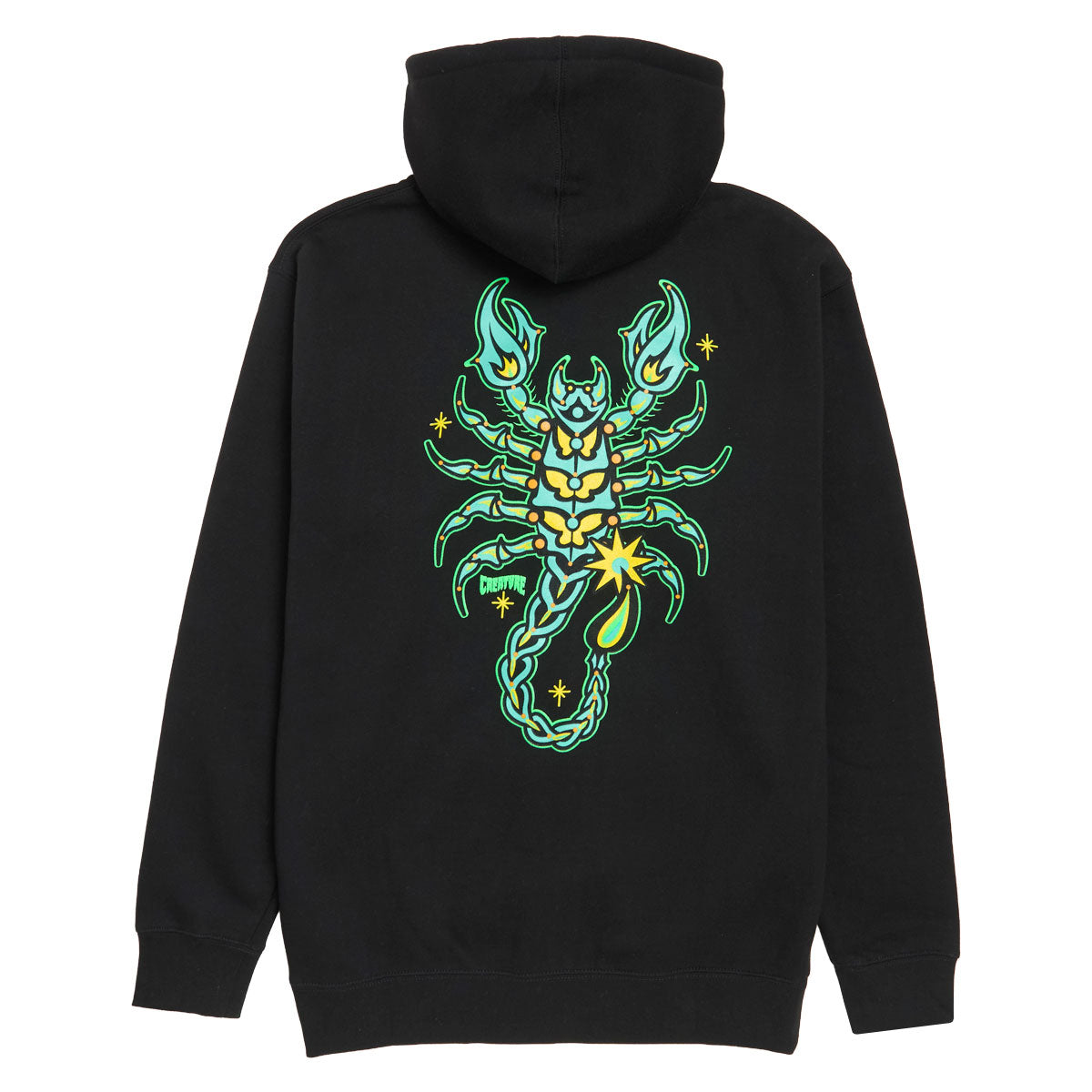 Creature Deadly Sands Zip Up Hoodie - Black image 2