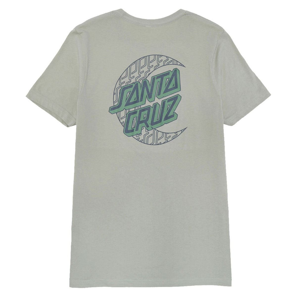 Santa Cruz Womens Imprint Moon Dot Relaxed T-Shirt - Thyme image 1