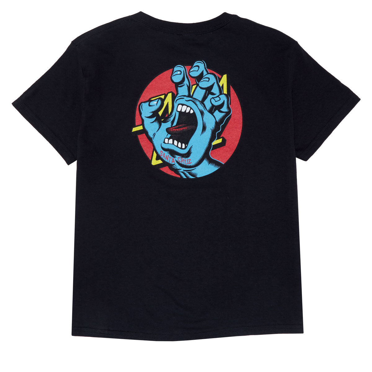 Santa Cruz Youth Hand Dot T-Shirt - Black image 1