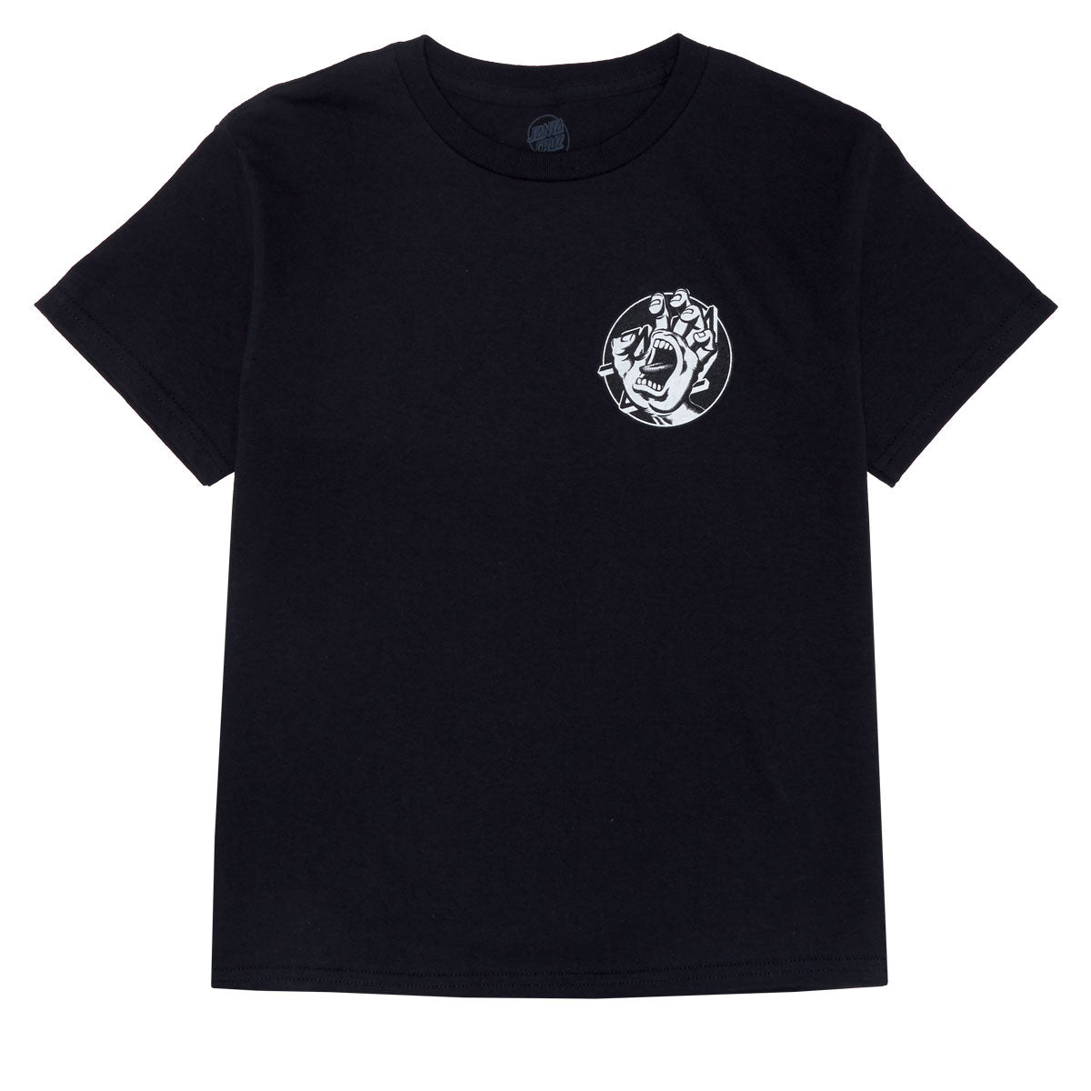 Santa Cruz Youth Hand Dot T-Shirt - Black image 2