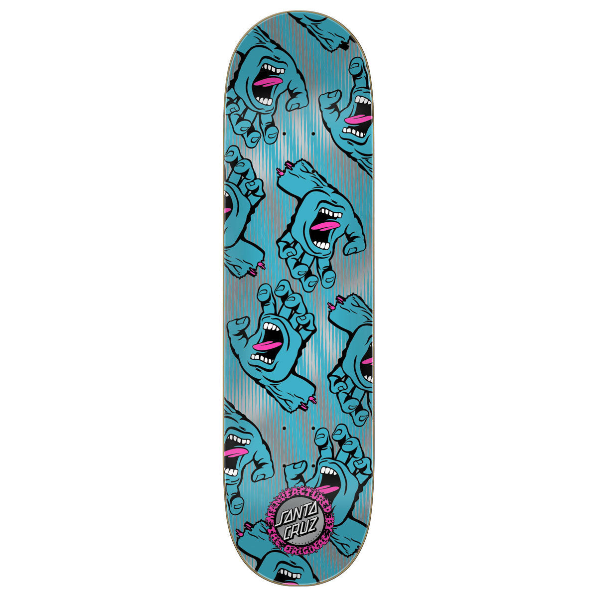 Santa Cruz Hands All Over 7 Ply Birch Skateboard Deck - 8.25