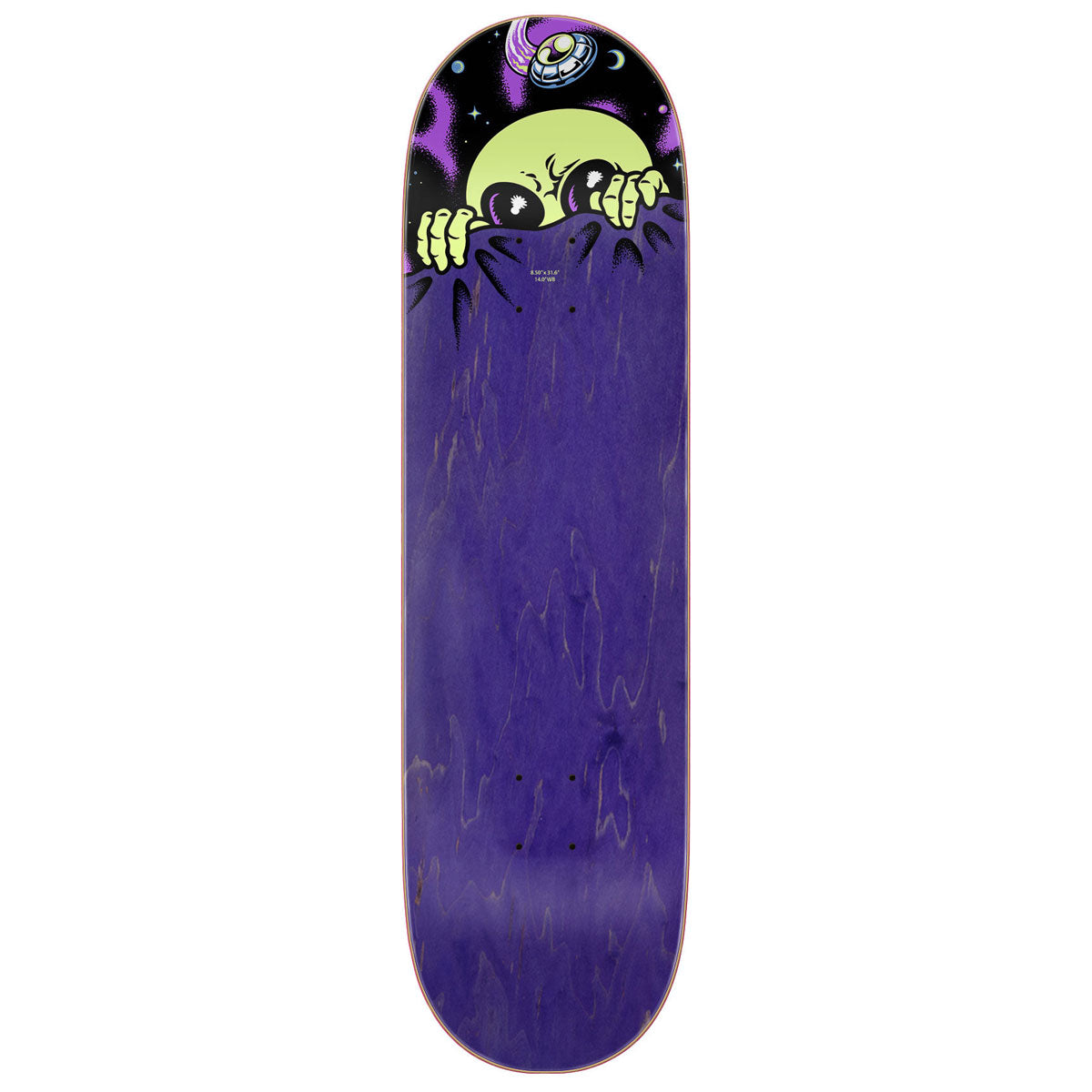 Santa Cruz Knibbs Invasion Hand Pro Skateboard Deck - 8.50