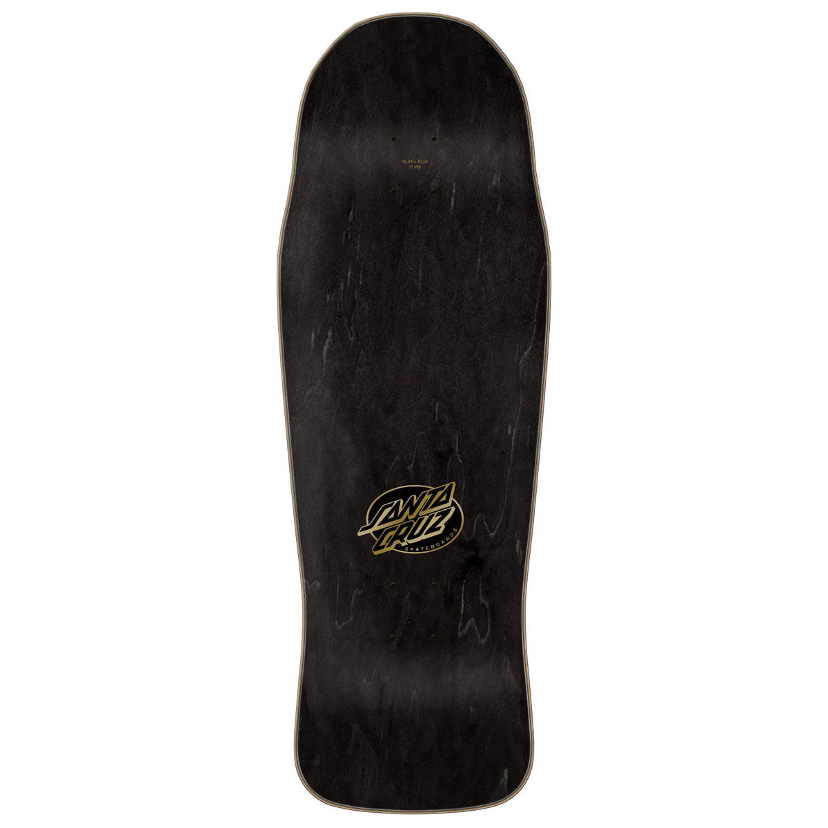 Santa Cruz Winkowski Primeval Gold Pro Shaped Skateboard Deck - 10.34