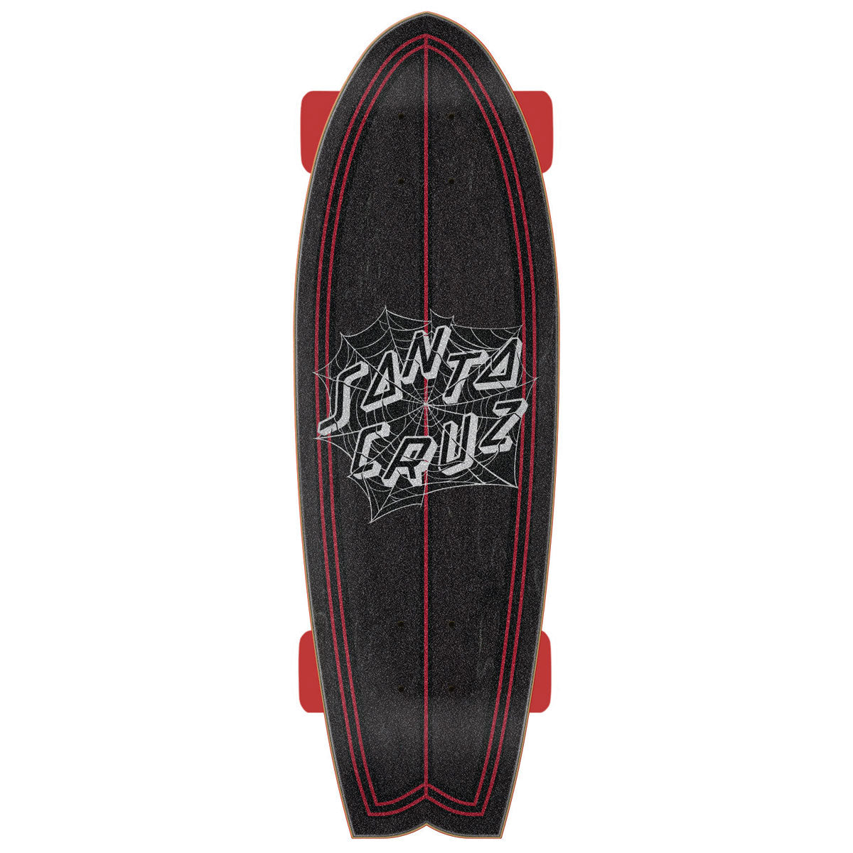 Santa Cruz Tangled Web Shark Cruzer Pre-Built Skateboard Complete - 8.81