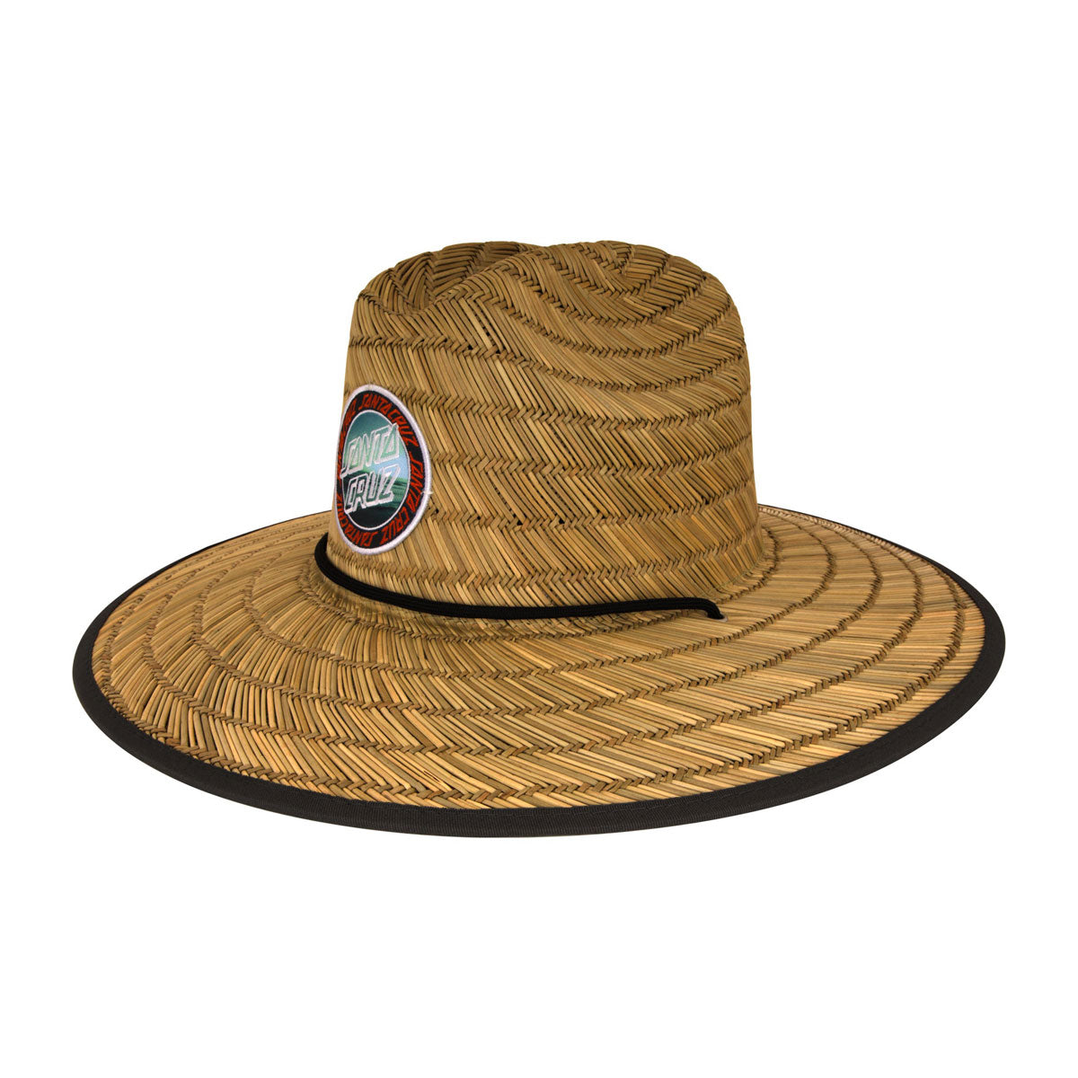 Santa Cruz Ringed Homebreak Sun Hat - Natural image 1