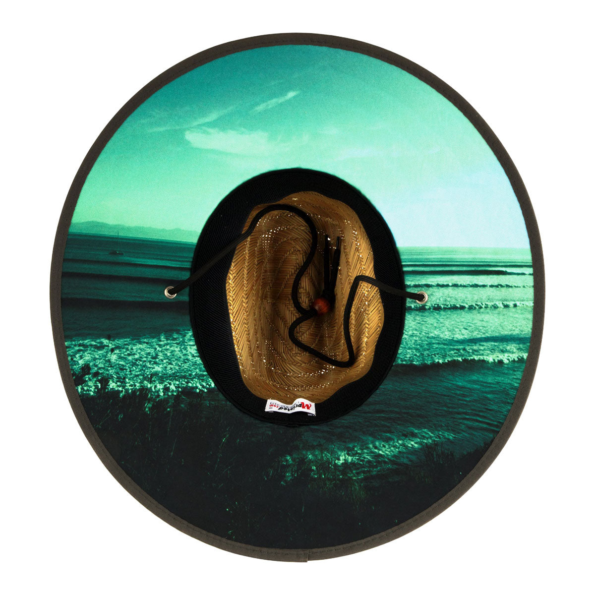 Santa Cruz Ringed Homebreak Sun Hat - Natural image 3