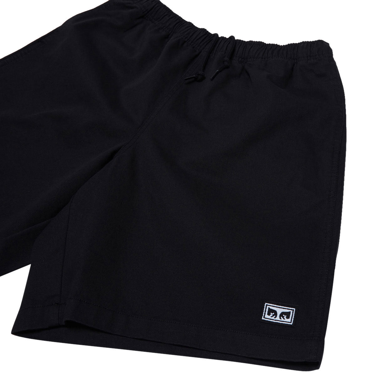Obey Easy Relaxed Twill Shorts - Black 2025 image 3