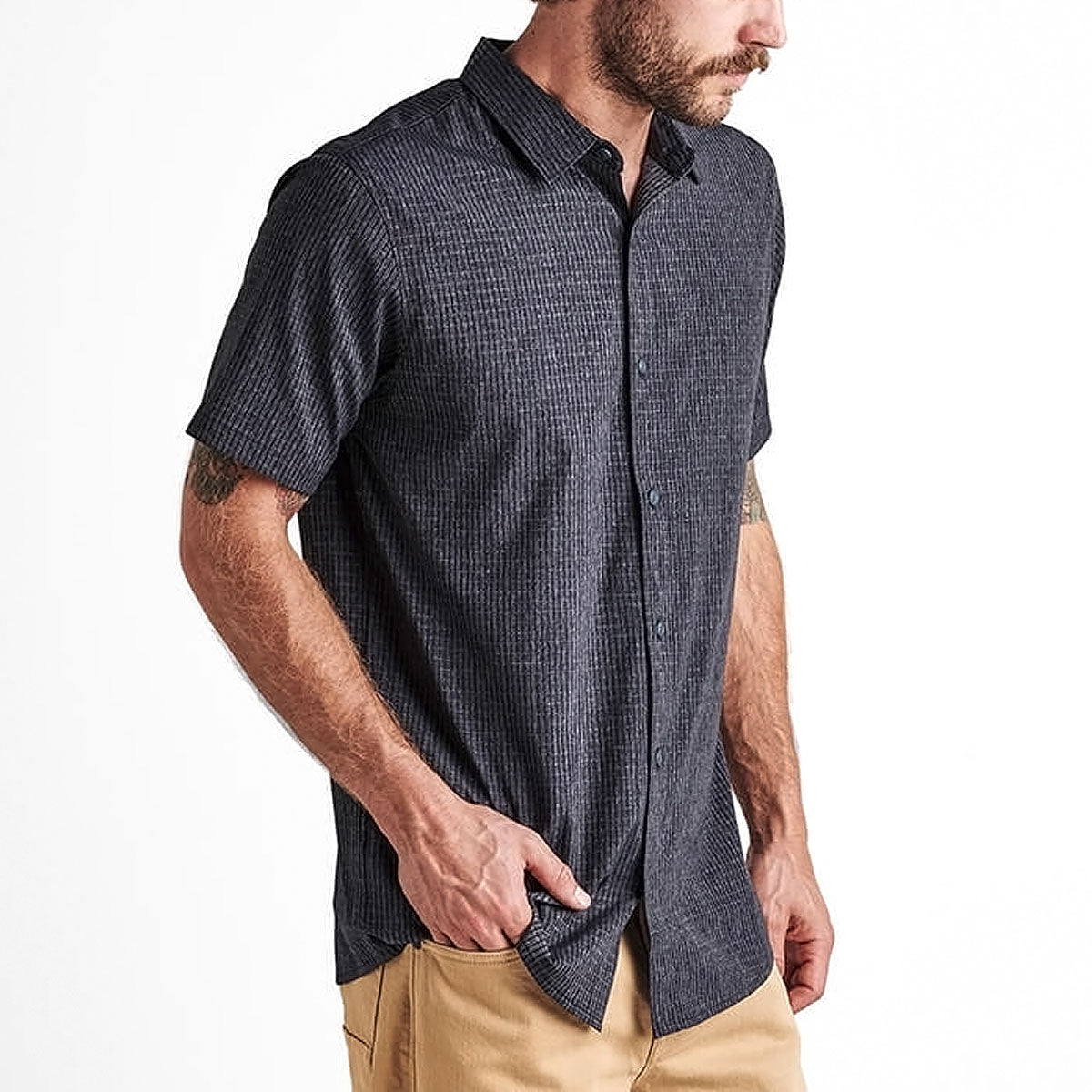 Roark Bless Up Shirt - Black image 3