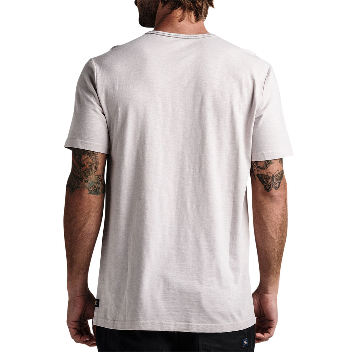 Roark Well Worn Midweight Organic Pocket T-Shirt - Dusty Lilac image 2