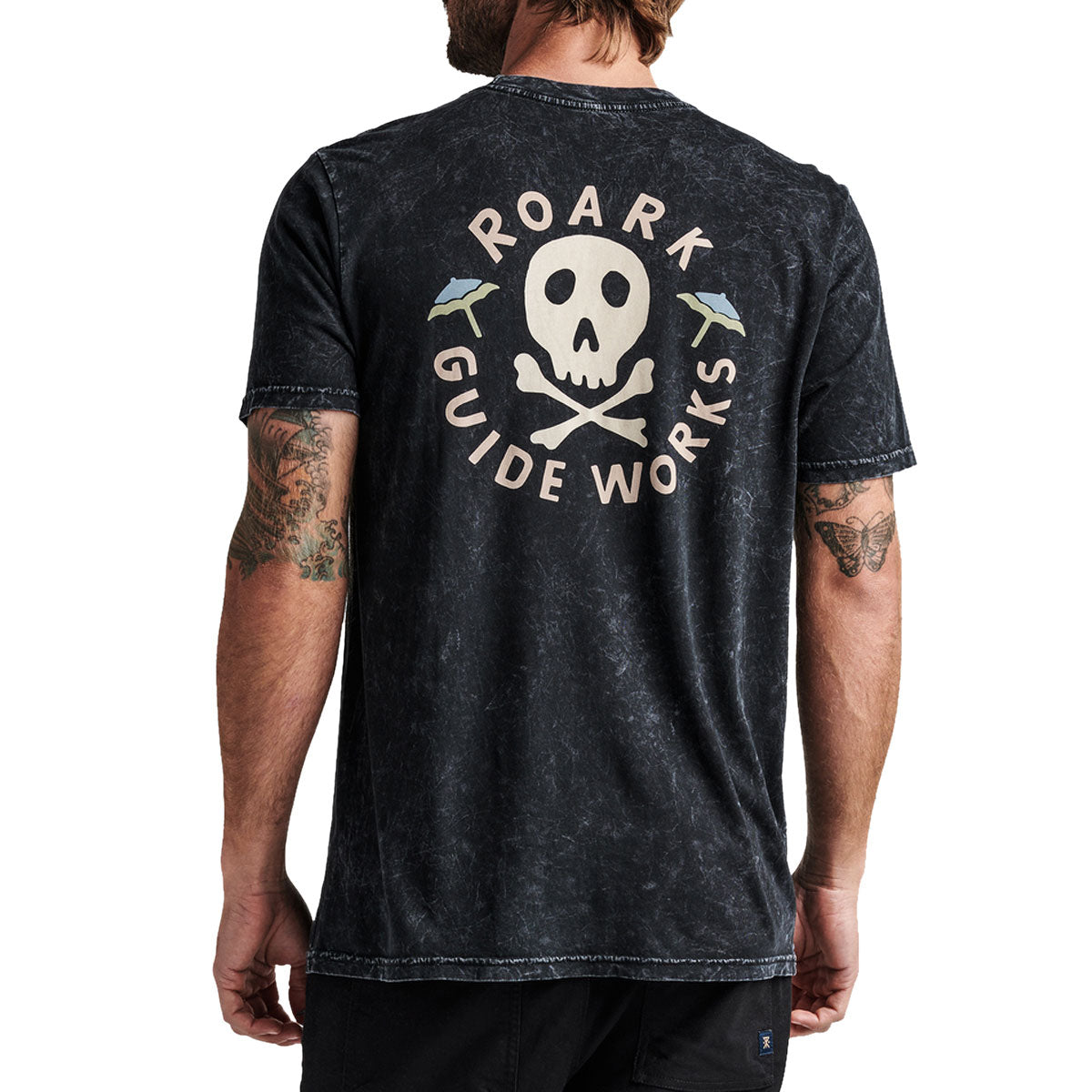 Roark Guideworks Skull 2024 T-Shirt - Black image 4