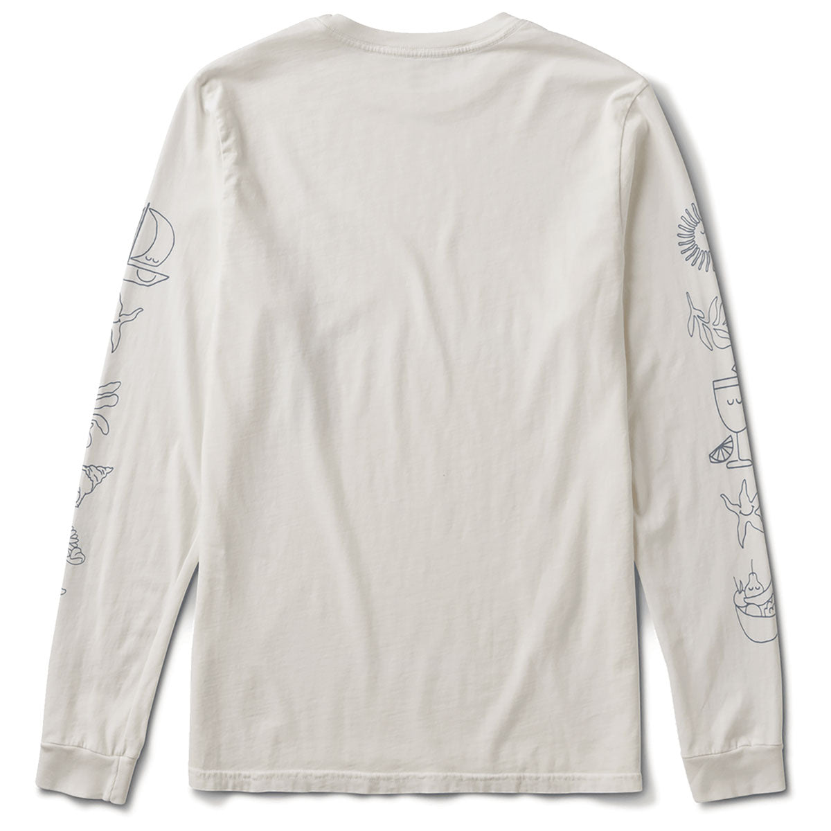 Roark Sole Splendente Long Sleeve T-Shirt - Off White image 5