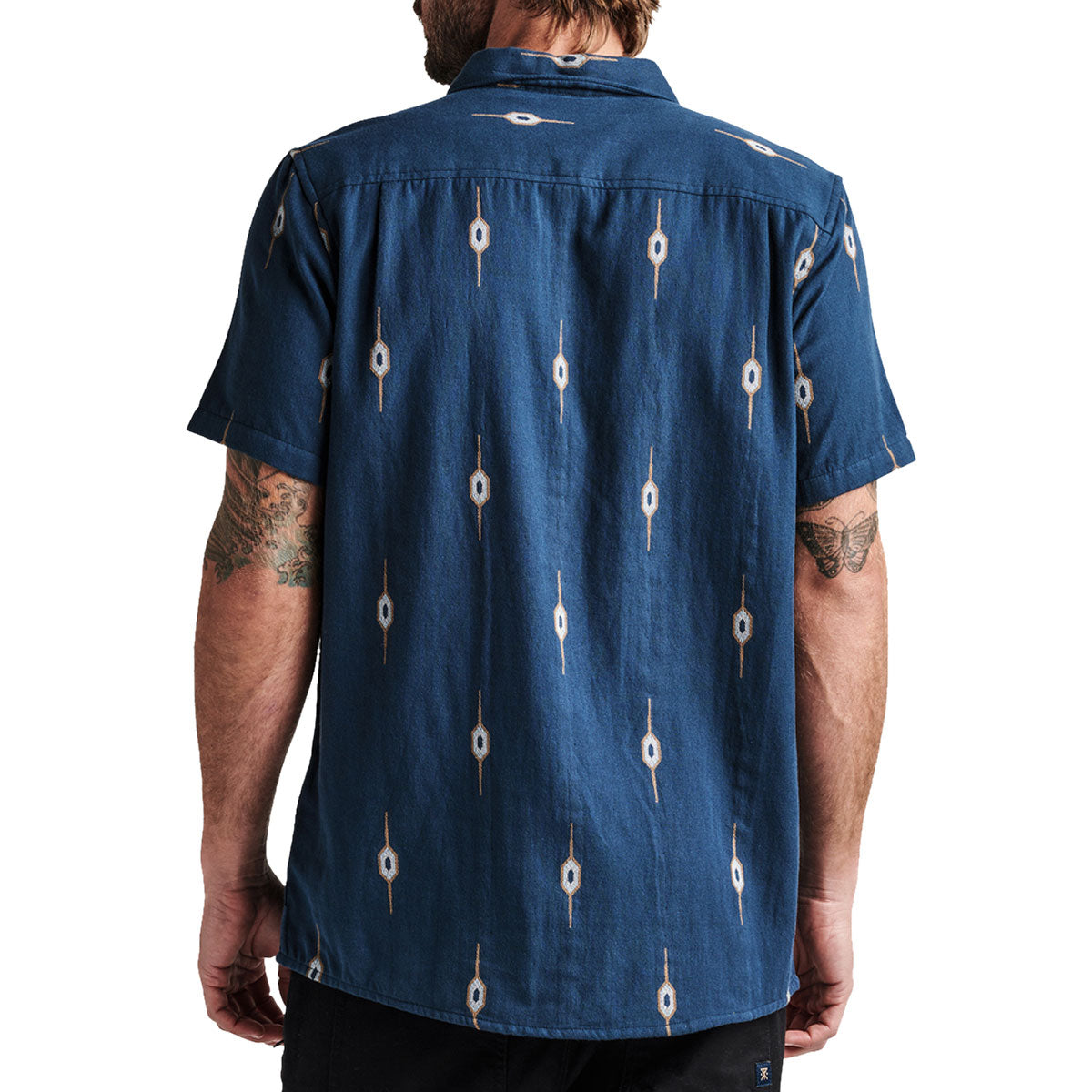 Roark Journey Woven Shirt - Castagno Nannai Blue image 2