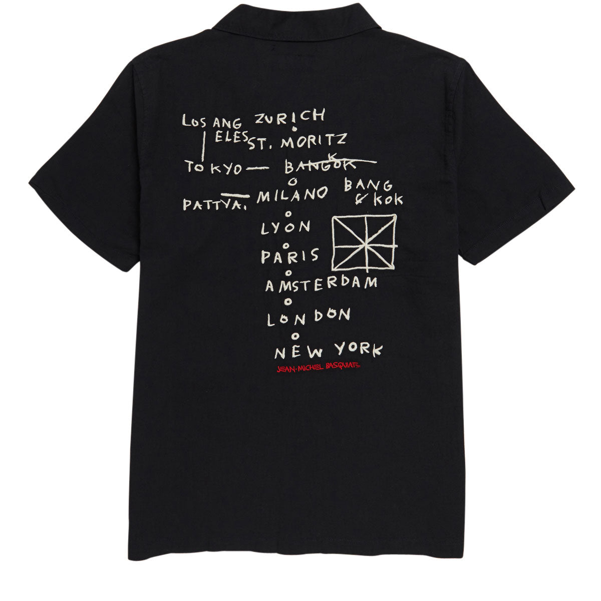 Roark x Basquiat Gonzo Shirt - Black image 2