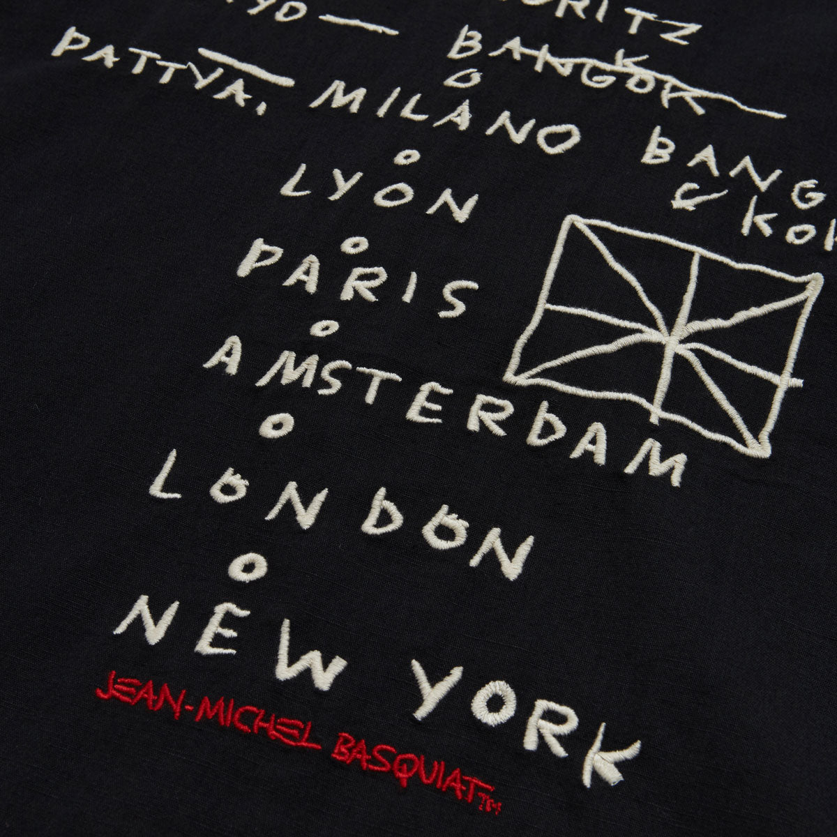 Roark x Basquiat Gonzo Shirt - Black image 5