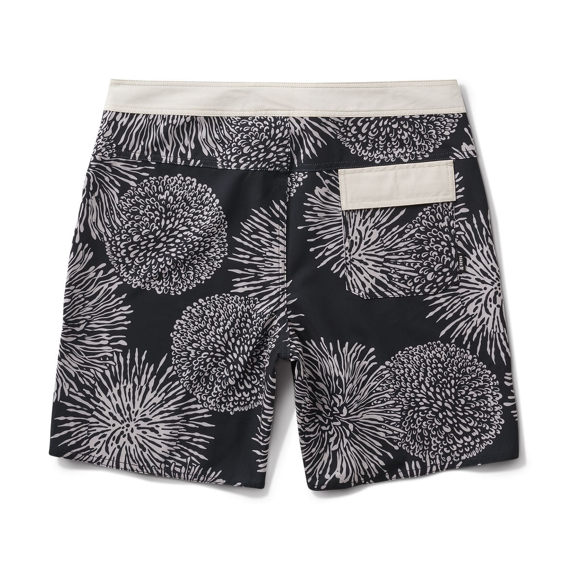 Roark Passage Boardshorts - Black Floral image 2