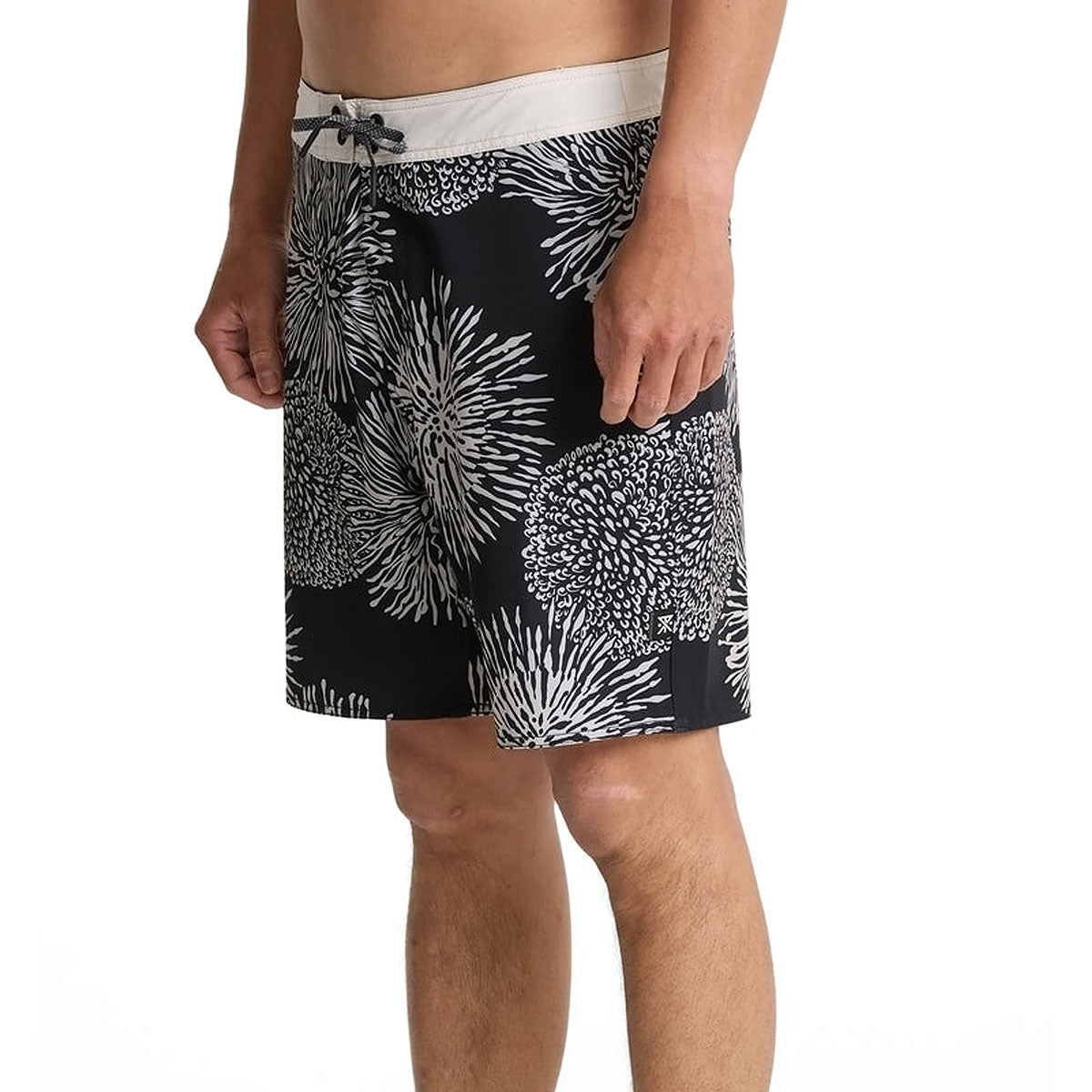 Roark Passage Boardshorts - Black Floral image 4