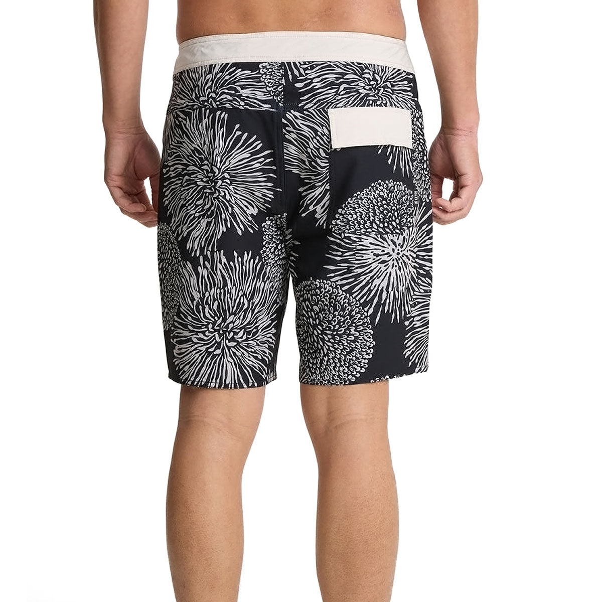 Roark Passage Boardshorts - Black Floral image 5