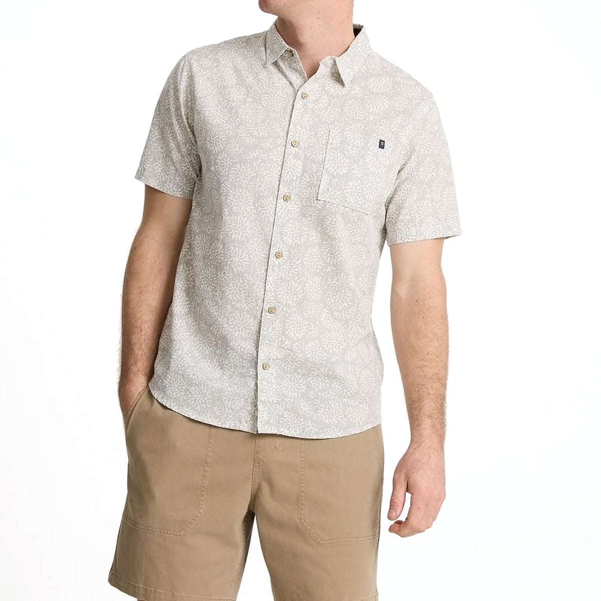 Roark Journey Woven Shirt - Ghost Grey image 1