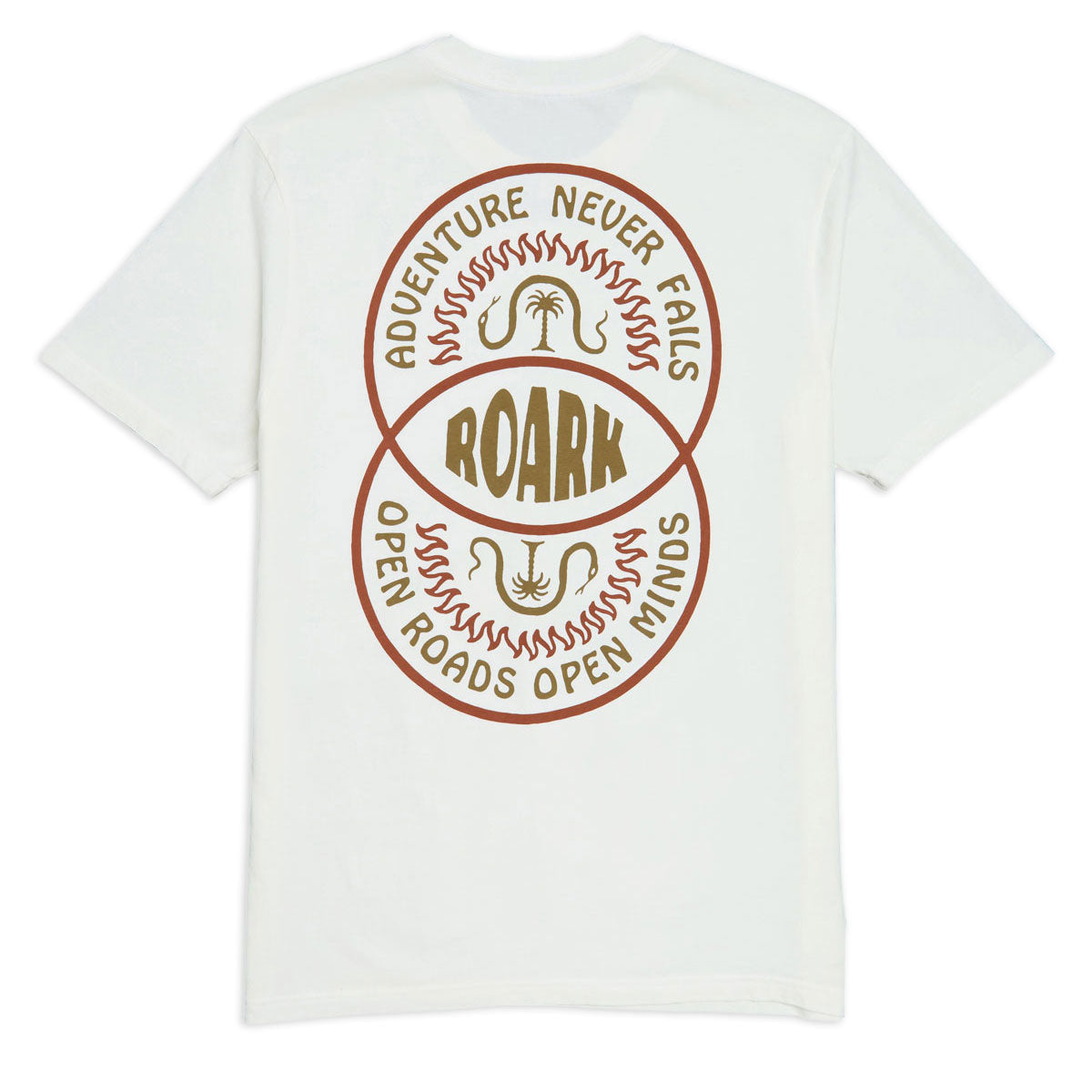 Roark Palm Snake T-Shirt - Off White image 1