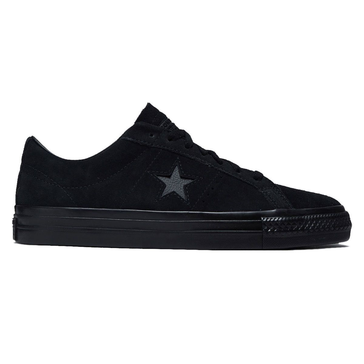 Converse One Star Pro Ox Shoes - Black/Black/Black image 1