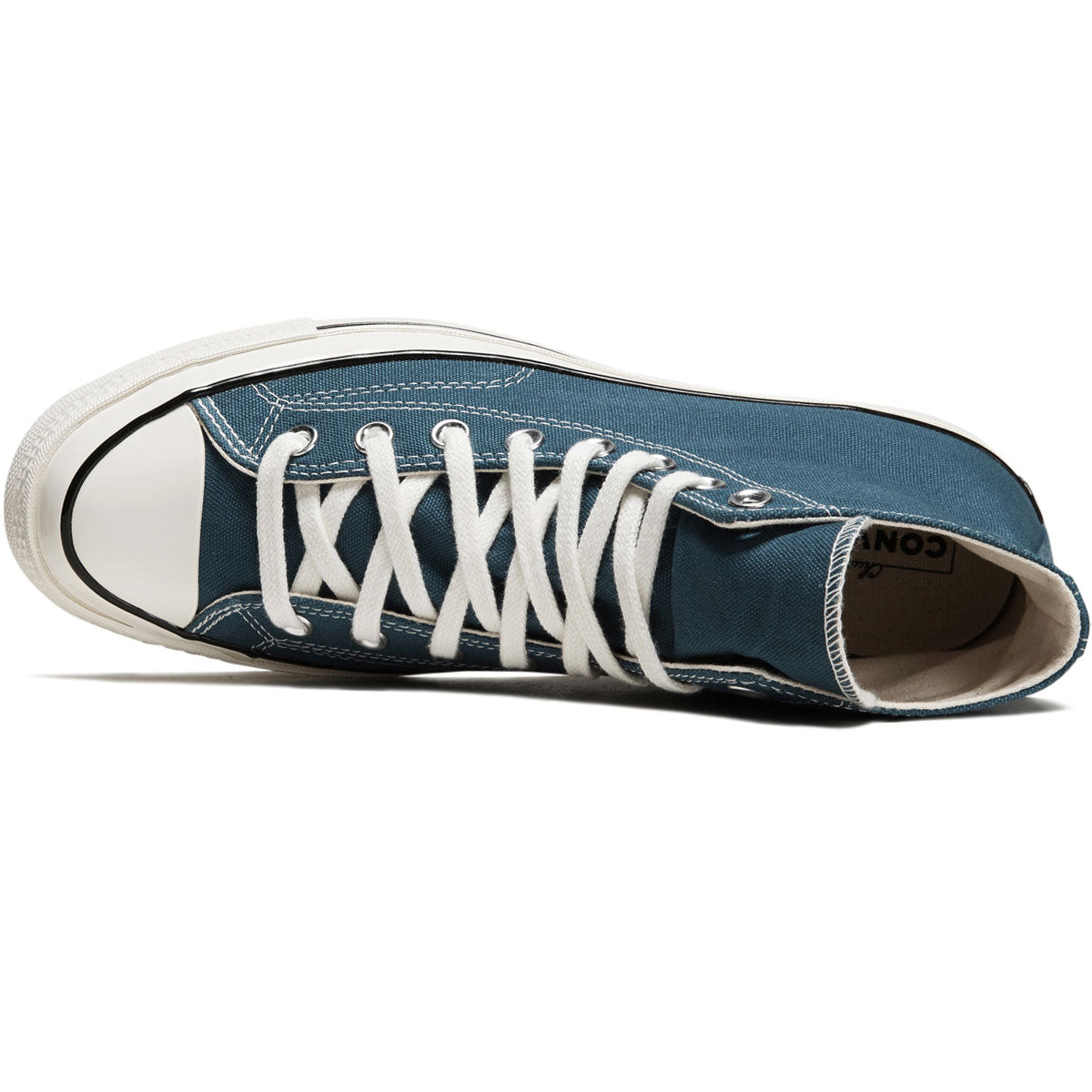 Converse Chuck 70 Hi Shoes - Teal Universe/Egret/Black image 3