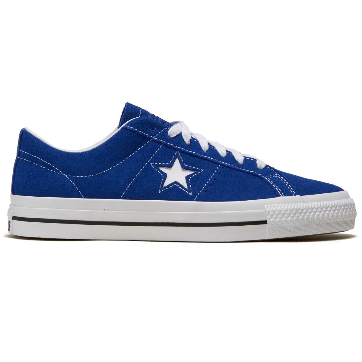 Converse One Star Pro Ox Shoes - Blue/White/Black image 1