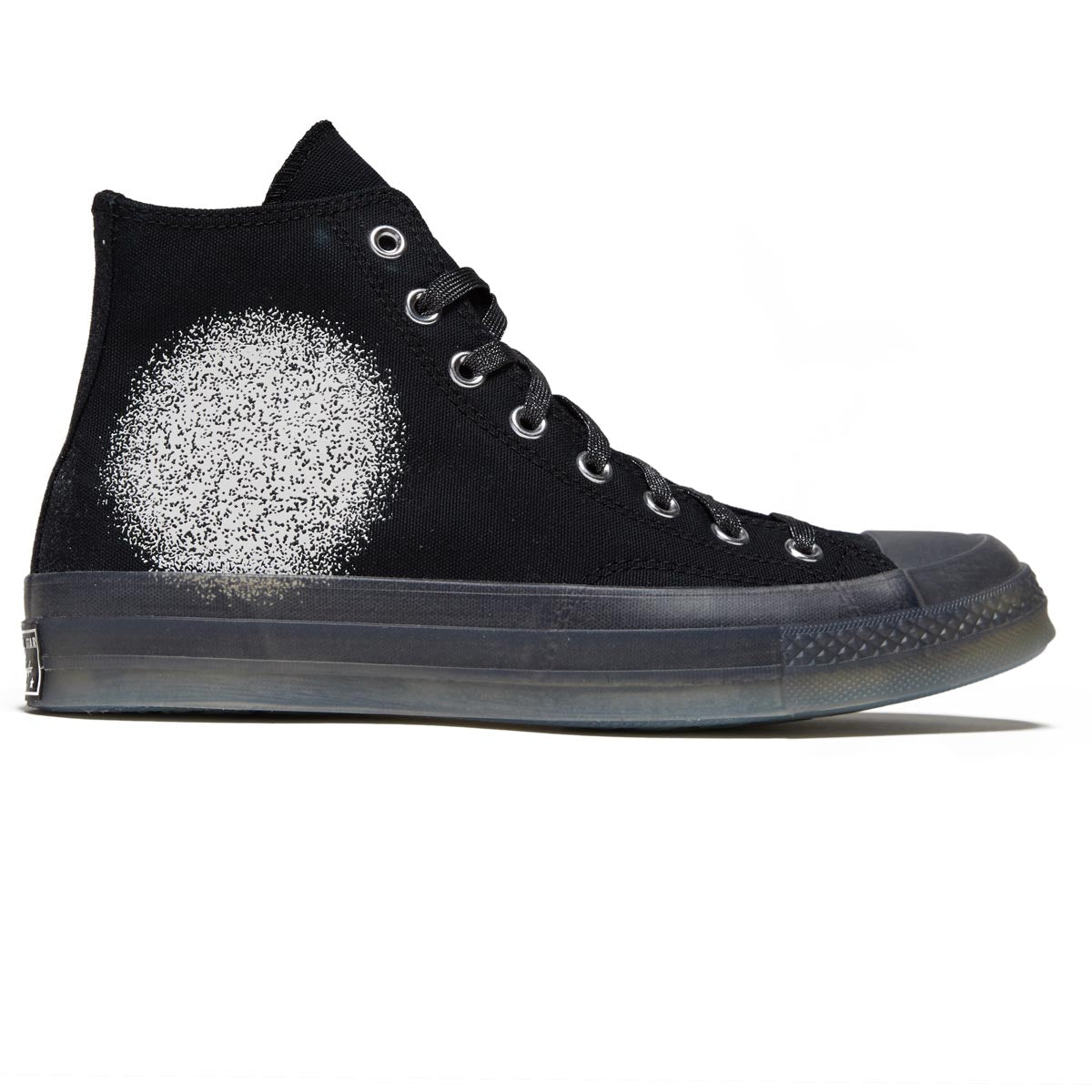 Converse x Turnstile Chuck 70 Hi Shoes - Black/Grey/White image 1
