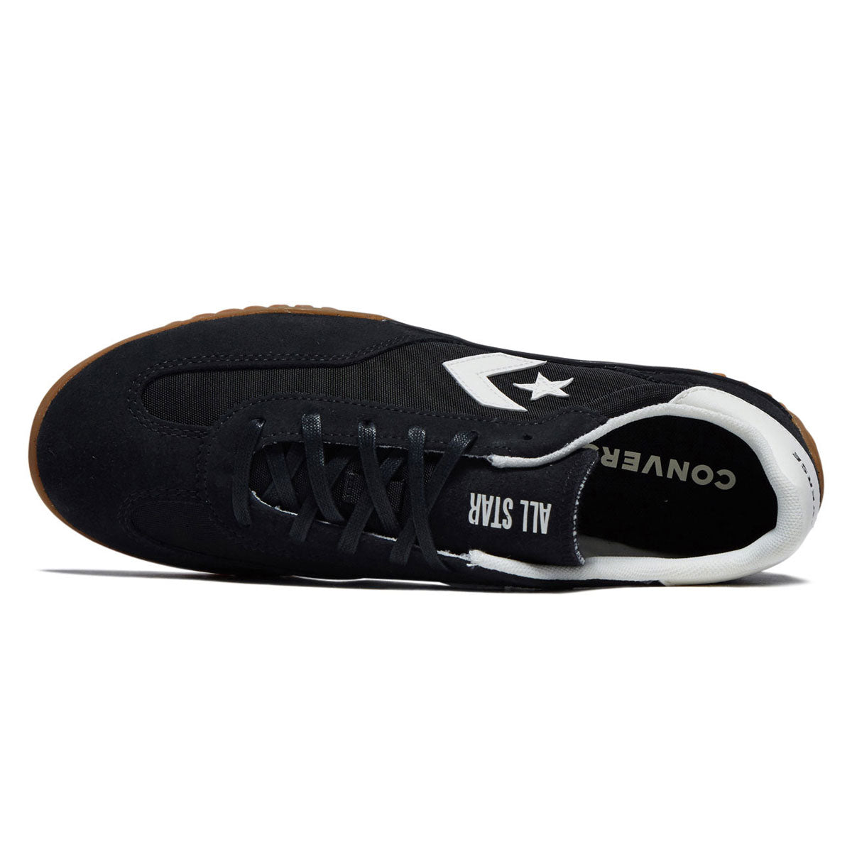 Converse Run Star Trainer Shoes - Black/Egret/Honey image 3