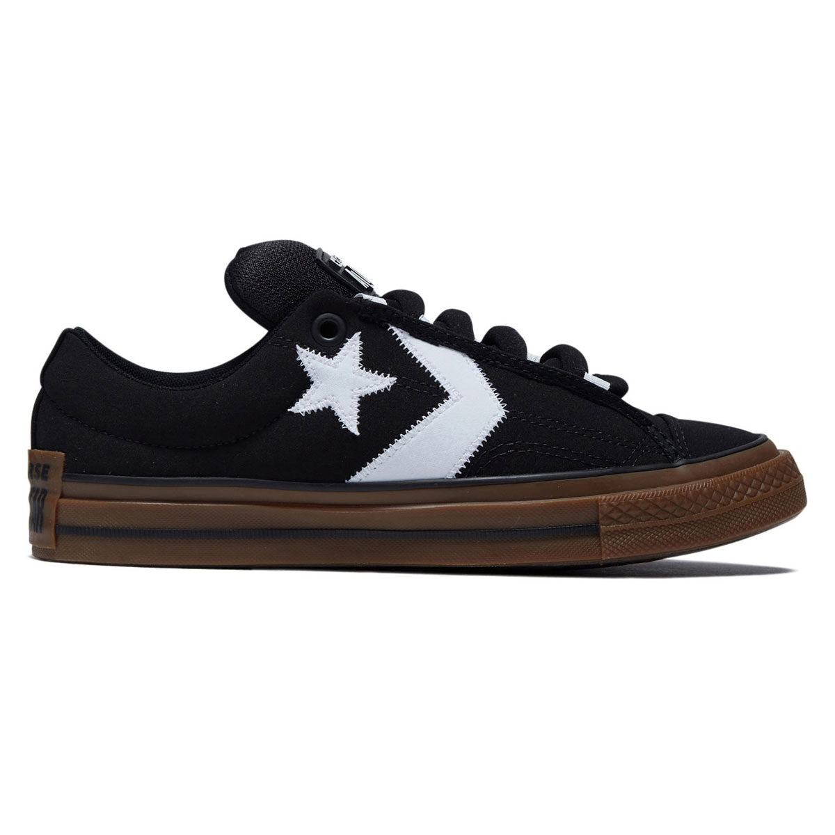 Converse Star Player 76 Puff Shoes - Black/White/Gum image 1