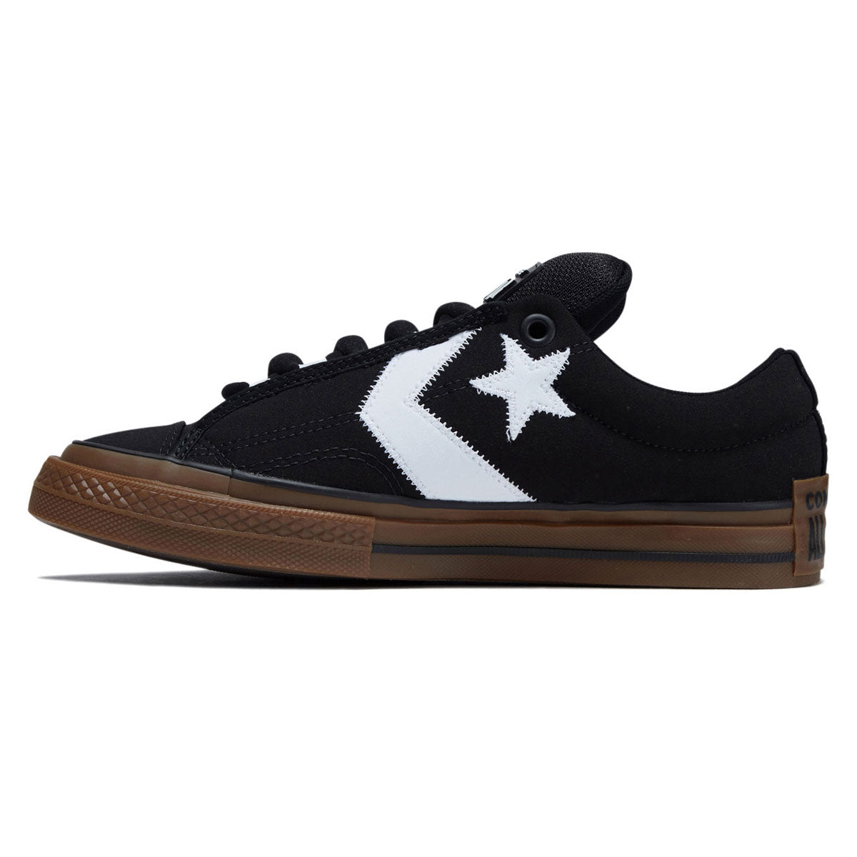 Converse Star Player 76 Puff Shoes - Black/White/Gum image 2