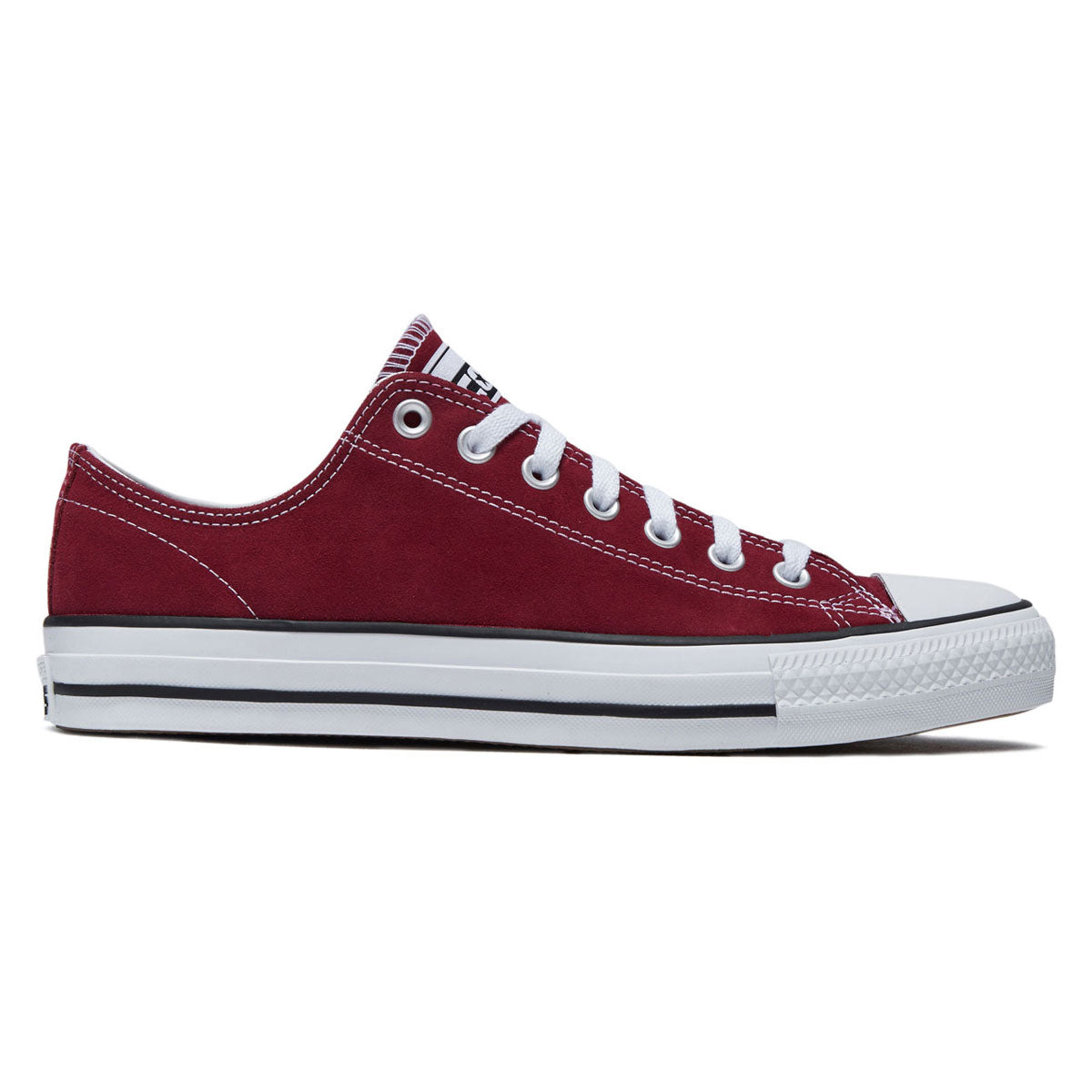 Converse Chuck Taylor All Star Pro Suede Ox Shoes - Sporty Berry/Black/White image 1