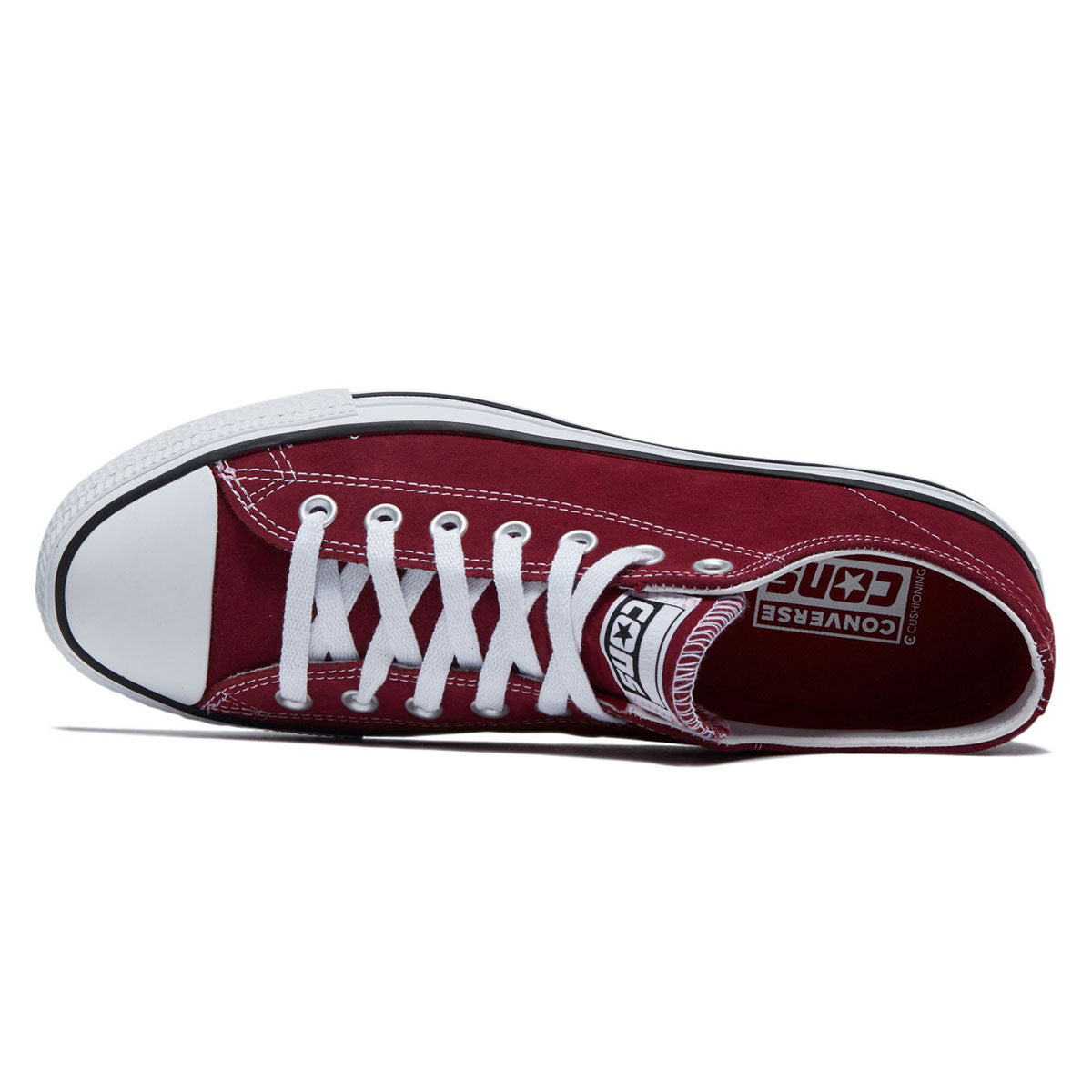 Converse Chuck Taylor All Star Pro Suede Ox Shoes - Sporty Berry/Black/White image 3