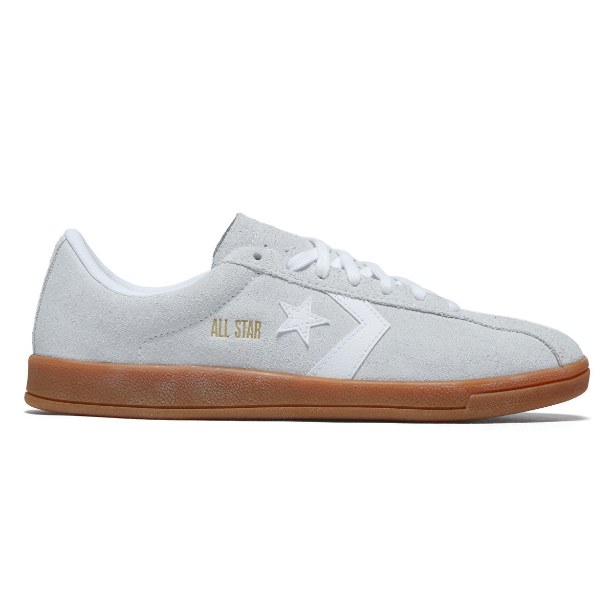 Converse All Star Classic Trainer Suede Ox Shoes - Moonbathe/White/Gum image 1