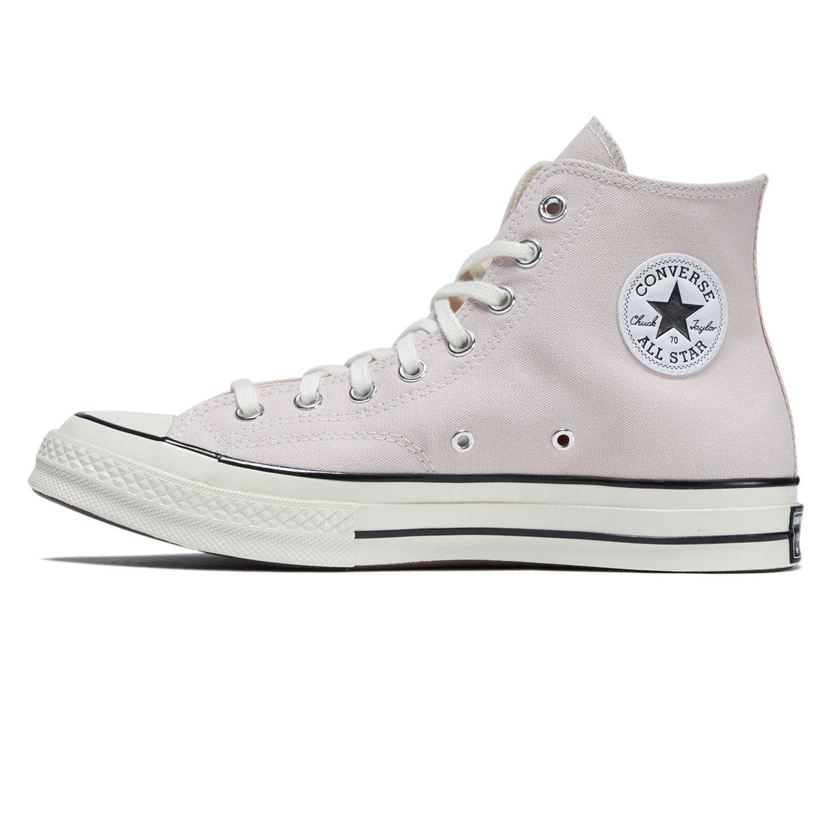 Converse Chuck 70 Hi Shoes - Shy Flamingo/Egret/Black image 2