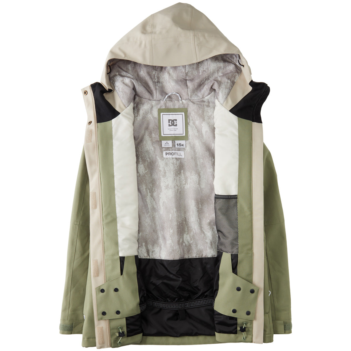 DC Womens Liberate 2024 Snowboard Jacket - Oil Green image 3