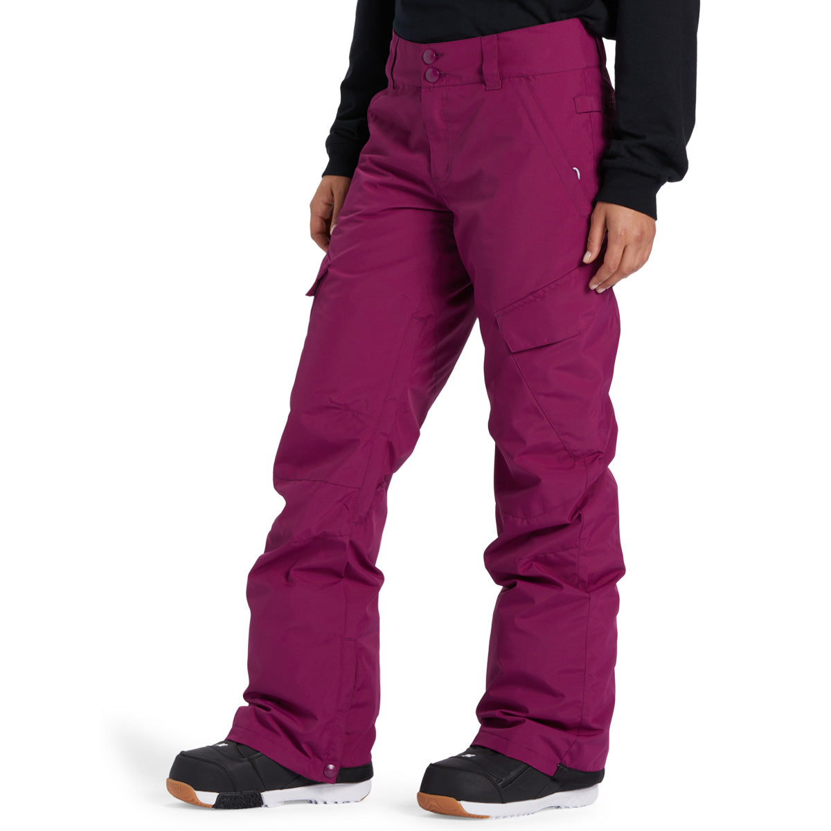 DC Womens Nonchalant 2024 Snowboard Pants - Magenta Purple