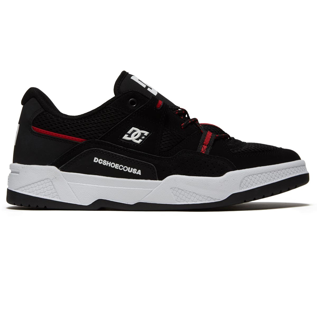 DC Construct Shoes - Black/Hot Coral image 1